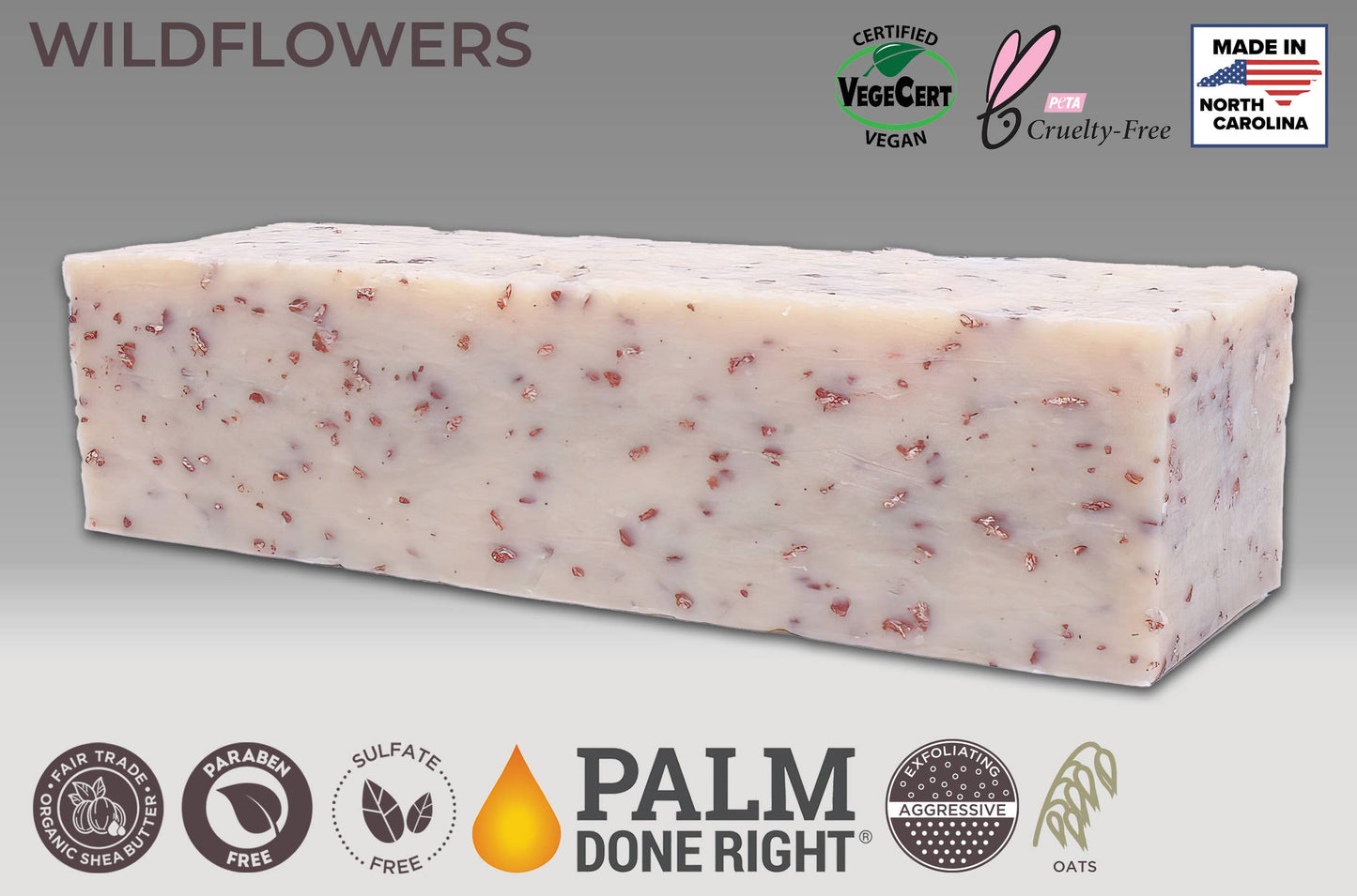 Wildflowers Soap: Uncut
