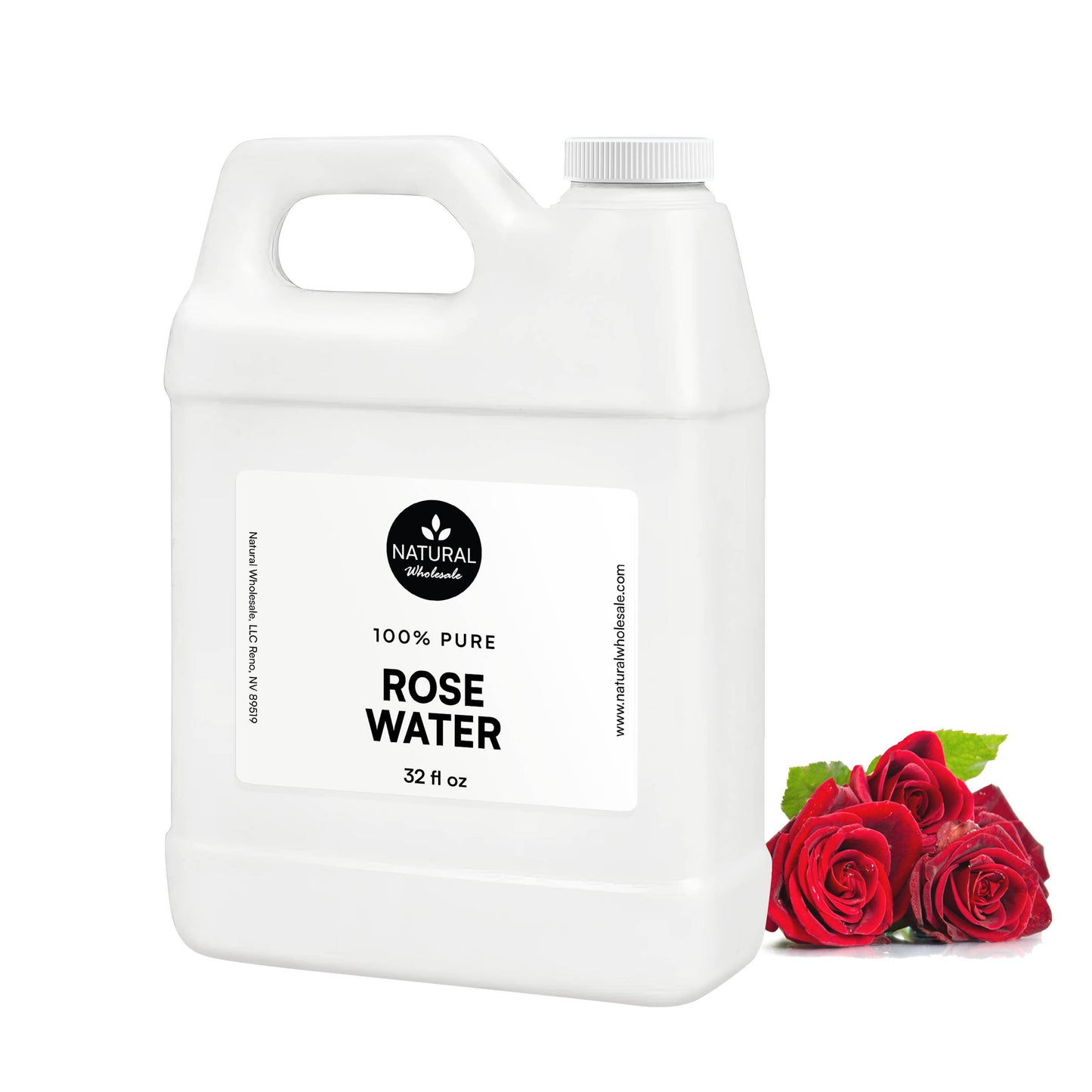 Rose Water (Hydrosol) - 100% Pure | Wholesale Bulk: Plastic / 16oz