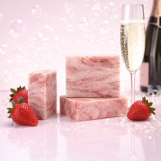Strawberries and Champagne Soap